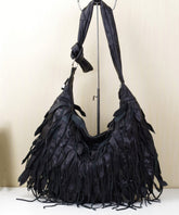 Leisure Sheepskin Tassel Shoulder Bag